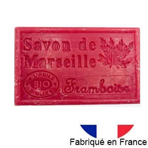 Sapone di Marsiglia - profumo Lampone - 125g