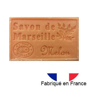 Sapone di Marsiglia - profumo Melone - 125g
