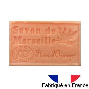 Sapone di Marsiglia - profumo Fiore d'Arancio - 125g