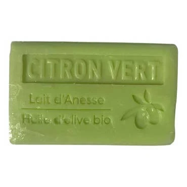 Sapone al latte d'asina - profumo lime - 125 g